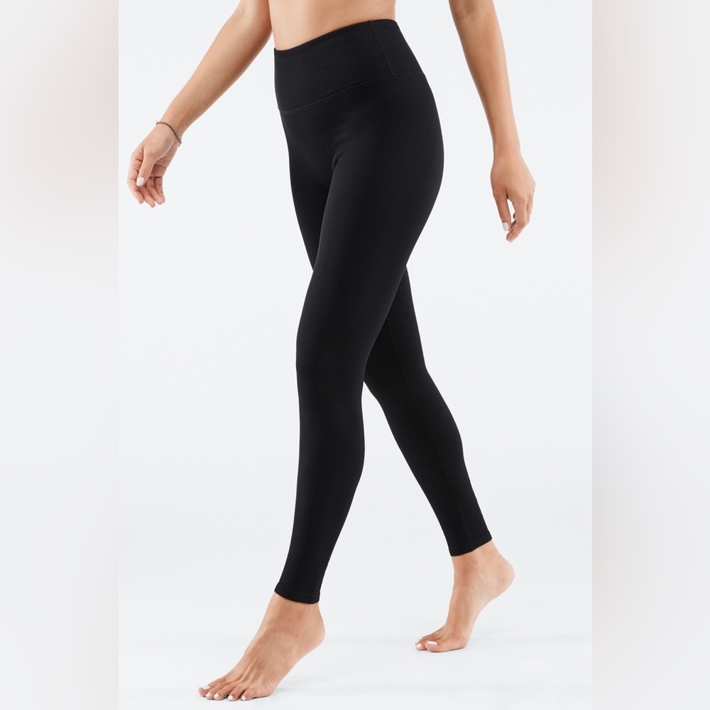 Fablestics High-Waisted Seamless Rib Legging